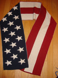 American Flag Scarf 9 x 60
