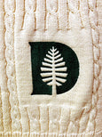 Dartmouth D- Pine Natural  6 Needle Cable Blanket