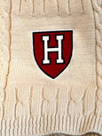 Harvard Cable Blanket