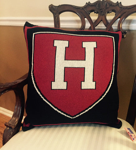 Harvard Shield Pillow 20 x 20