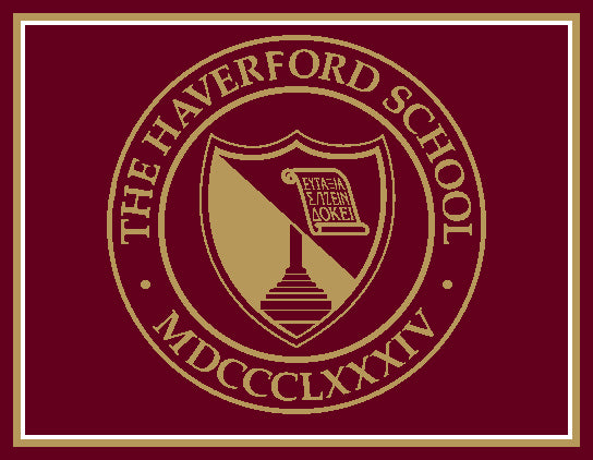 Haverford School Seal  60 x 50