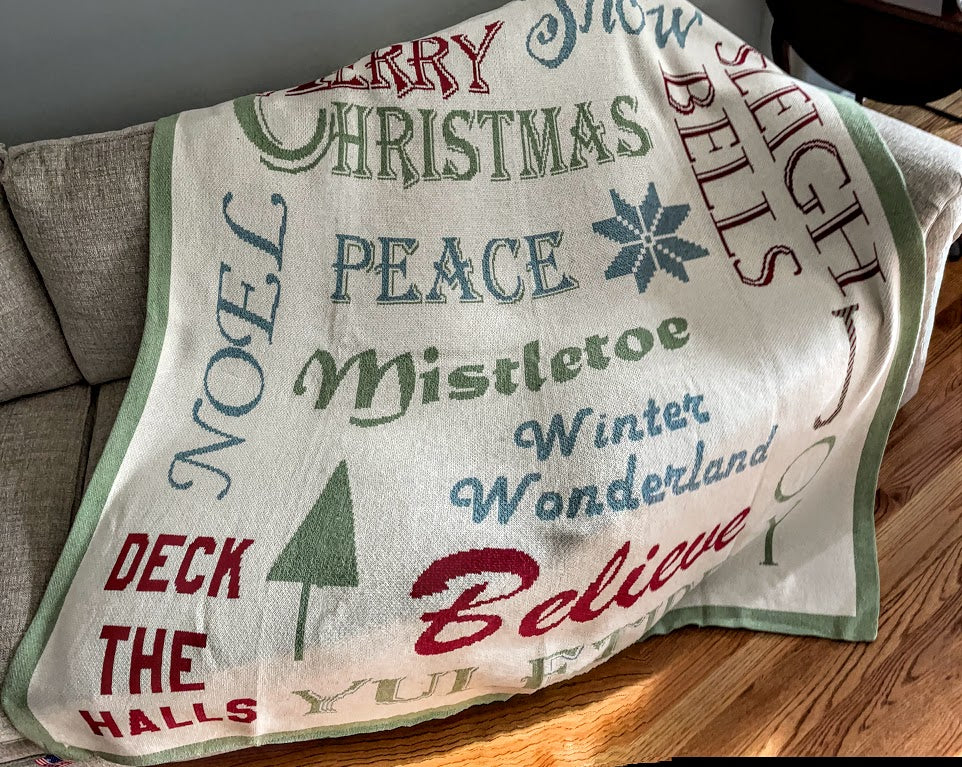 Christmas Words 57 x 67