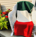 Italian Flag Blanket 60 x 50