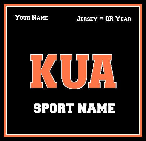 Kimball Union Athletic Any Sport Club Customized with your Sport/Club Name, # OR Year 50 x 60