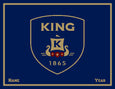 King 1865 Seal Customized with Name and Year 60 x 50