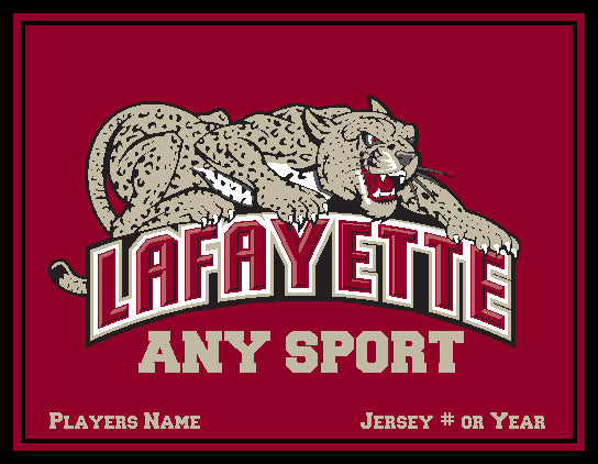 Custom Lafayette  Any SPORT Blanket Base  60 x 50