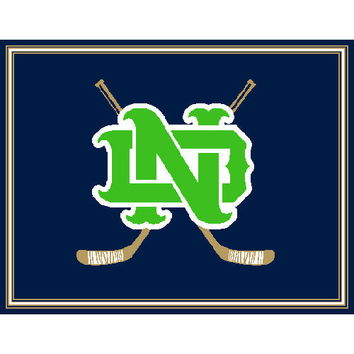 Notre Dame Hockey Kelly  60 x 50
