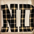 Academy of Notre Dame Plaid ND Customized with Name and Year 60 x 50