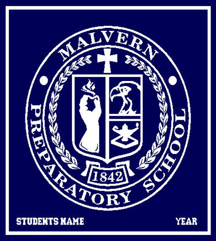 Malvern Seal  Customized with Name and Year 50 x 60