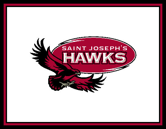 St. Joseph's University Flying Hawk Natural  60 x 50