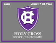 Custom Holy Cross Athletic Solid 60 x 50 (showing Lacrosse)
