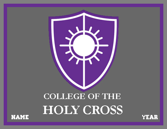 Custom College of the  Holy Cross 60 x 50