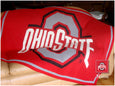Ohio State University Blanket - Cherry