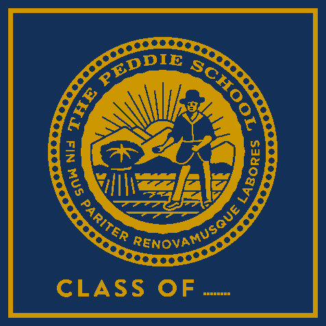 PEDDIE Seal with Your Class Year 50 x 60