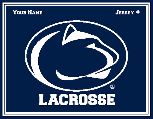 Penn State Men's Lacrosse Customized with your Name & Number