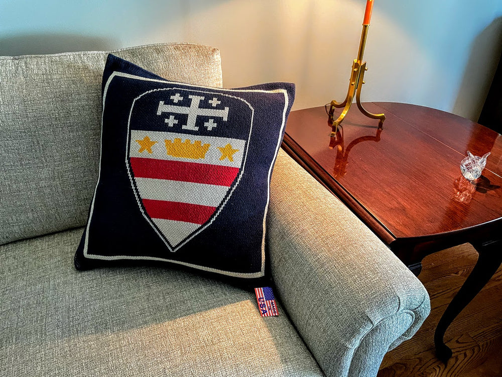 National Cathedral Shield Pillow 20 x 20
