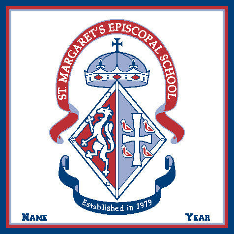 St. Margaret's Episcopal School  CREST Customized with your Name & Year