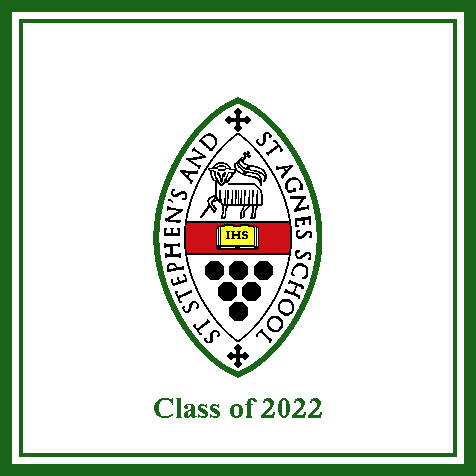 St. Stephen & St. Agnes School Natural Base Seal Class of 2022