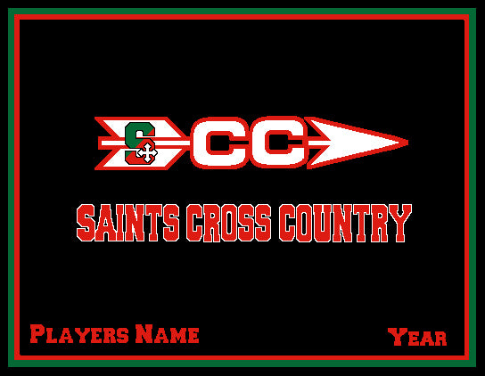 SSSA Cross Country Blanket Customized Name & Year 60 x 50