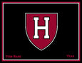 Custom Harvard  Shield 60 x 50