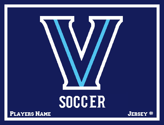 Villanova Men's Soccer with  Name & Number