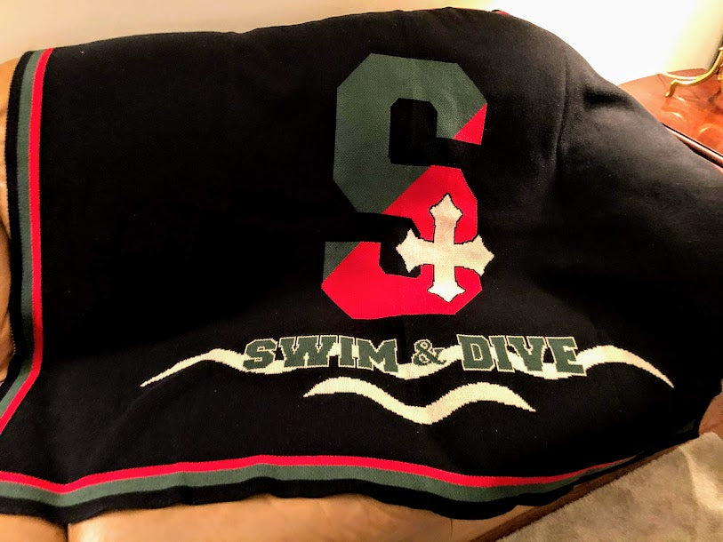 SSSA Swim & Dive Blanket Customized Name & Year 60 x 50