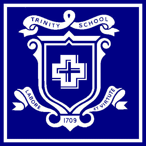 Trinity School Navy Base Seal Blanket