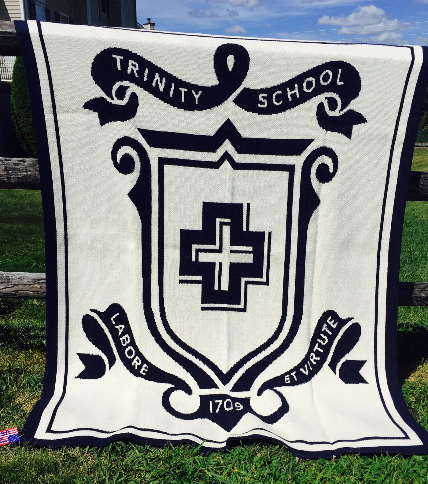 Trinity School Natural Base Seal Blanket