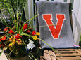 UVA Navy  V Herringbone