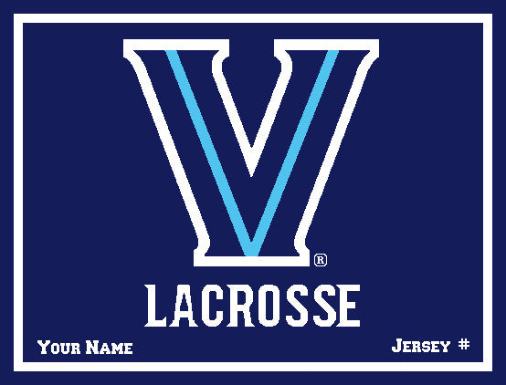 Villanova Men's Lacrosse Customized with  Name & Number