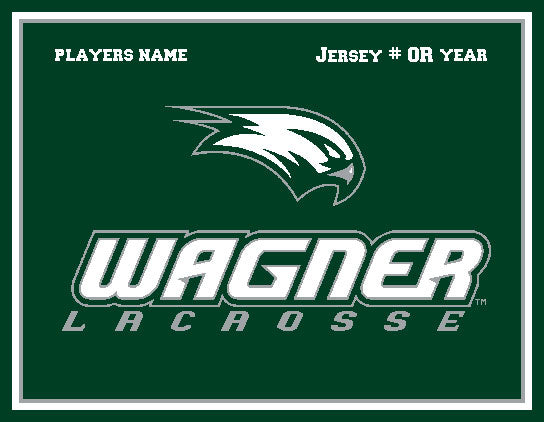 Wagner Lacrosse Customized with Name & Number OR Year
