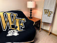 Wake Forest Demon Deacon Black Base 60 x 50