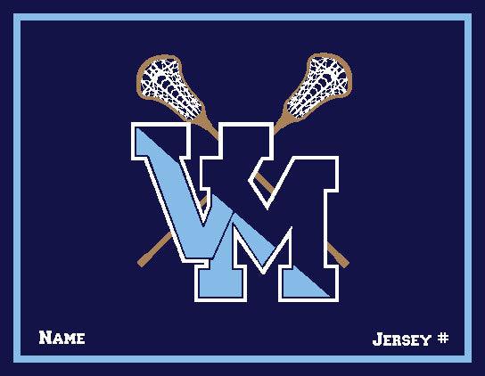 Customized Villa Maria Academy Lacrosse with your Name and Number