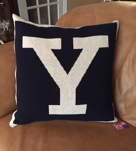 Yale Y Pillow 20 x 20